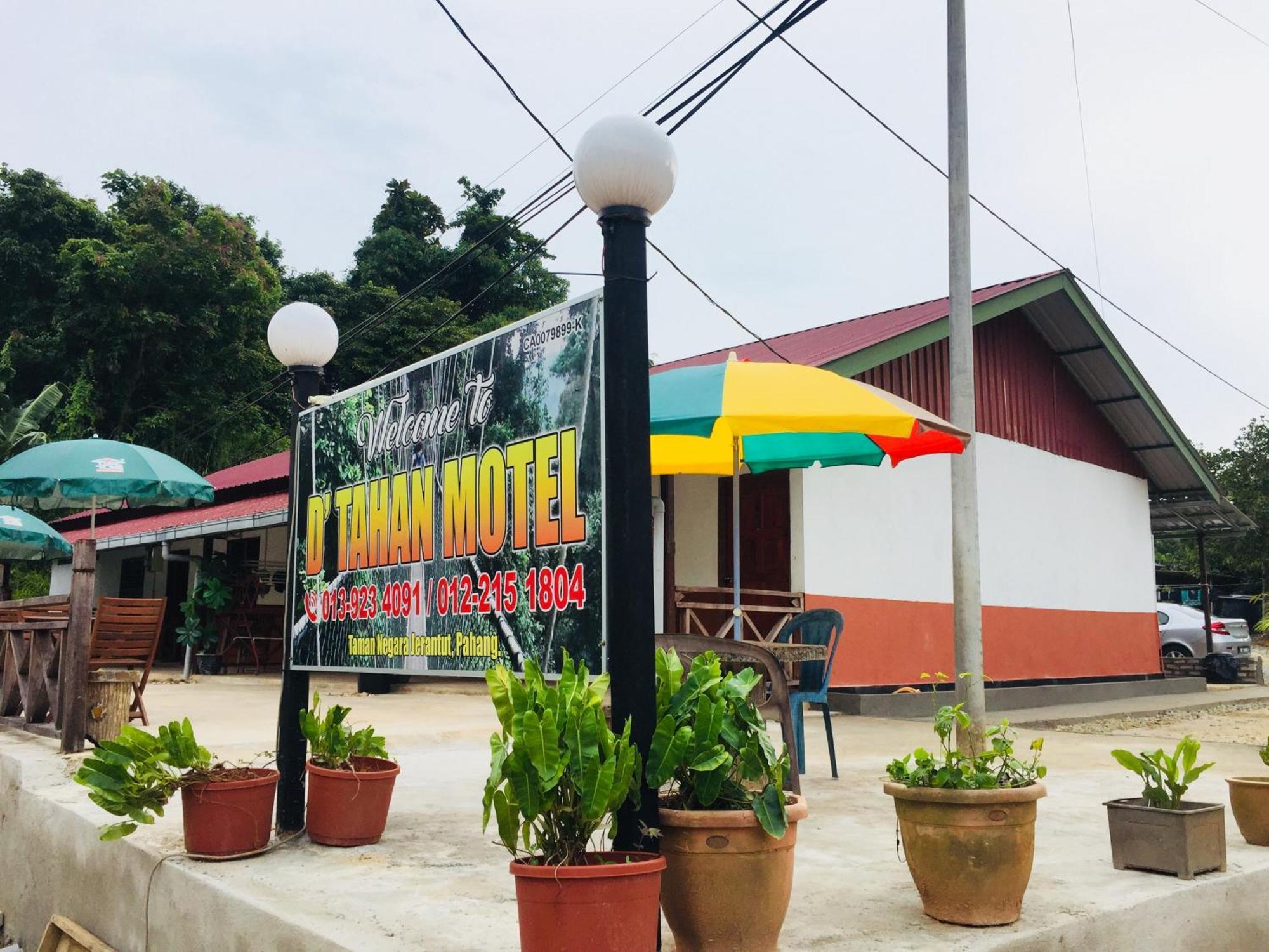Dtahan Motel Taman Negara Куала-Тахан Экстерьер фото